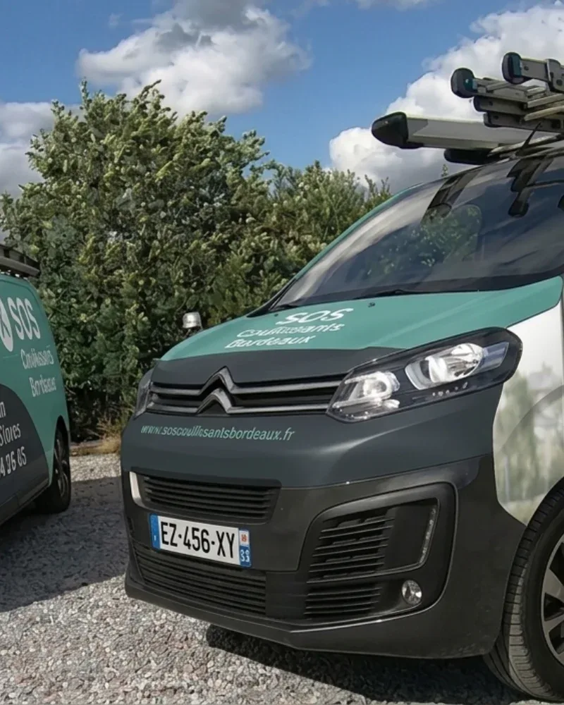 Intervention rapide dans toute la Gironde Véhicule d'intervention en déplacement